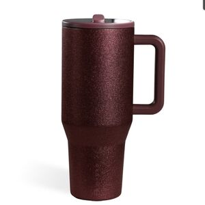 NWT HydroJug 40oz Winterberry Birthday Glitter Traveler